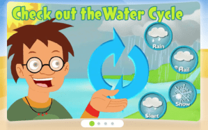 Study Jams video about the water cycle